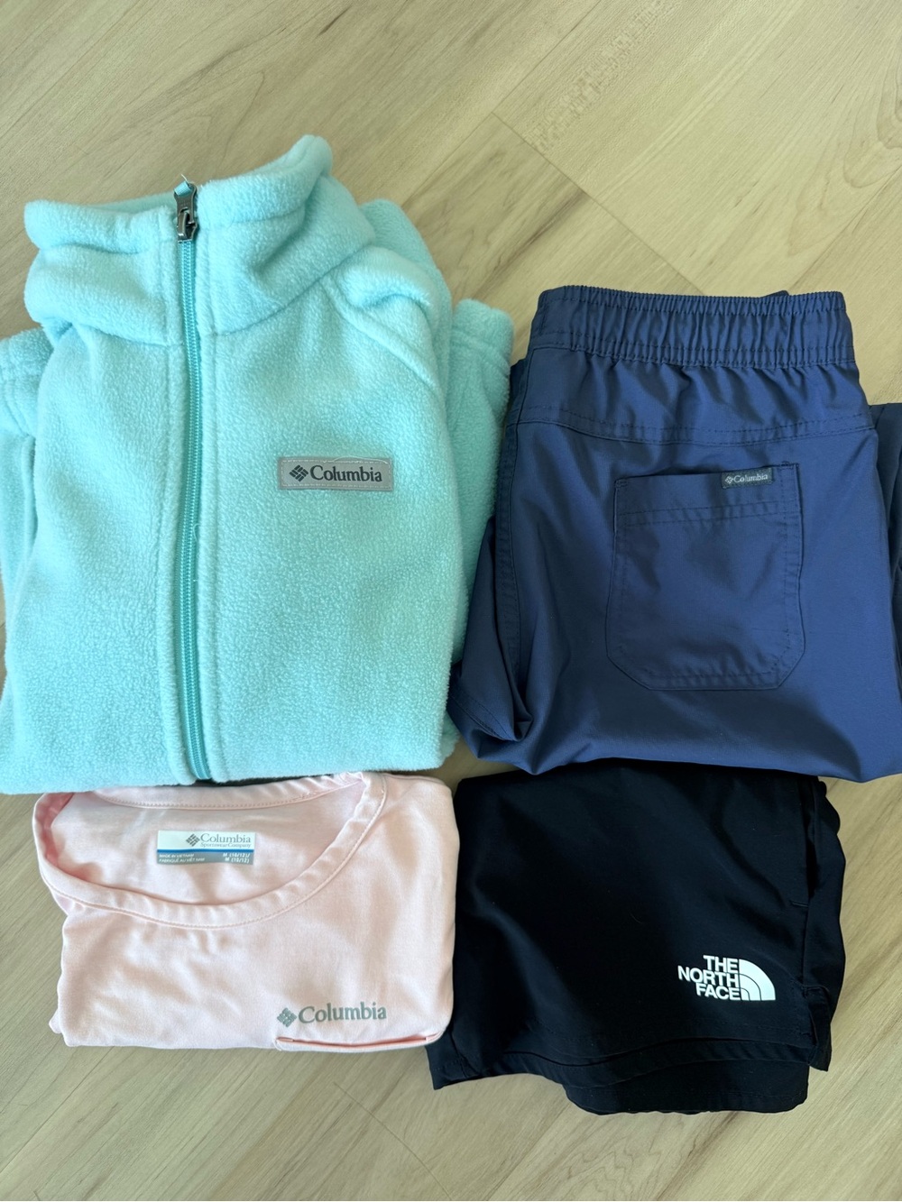Columbia and North Face Kids Bundle size 10/12